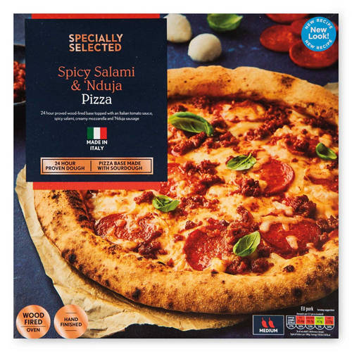 Spicy Salami Italian Stonebaked Pizza | ALDI UK
